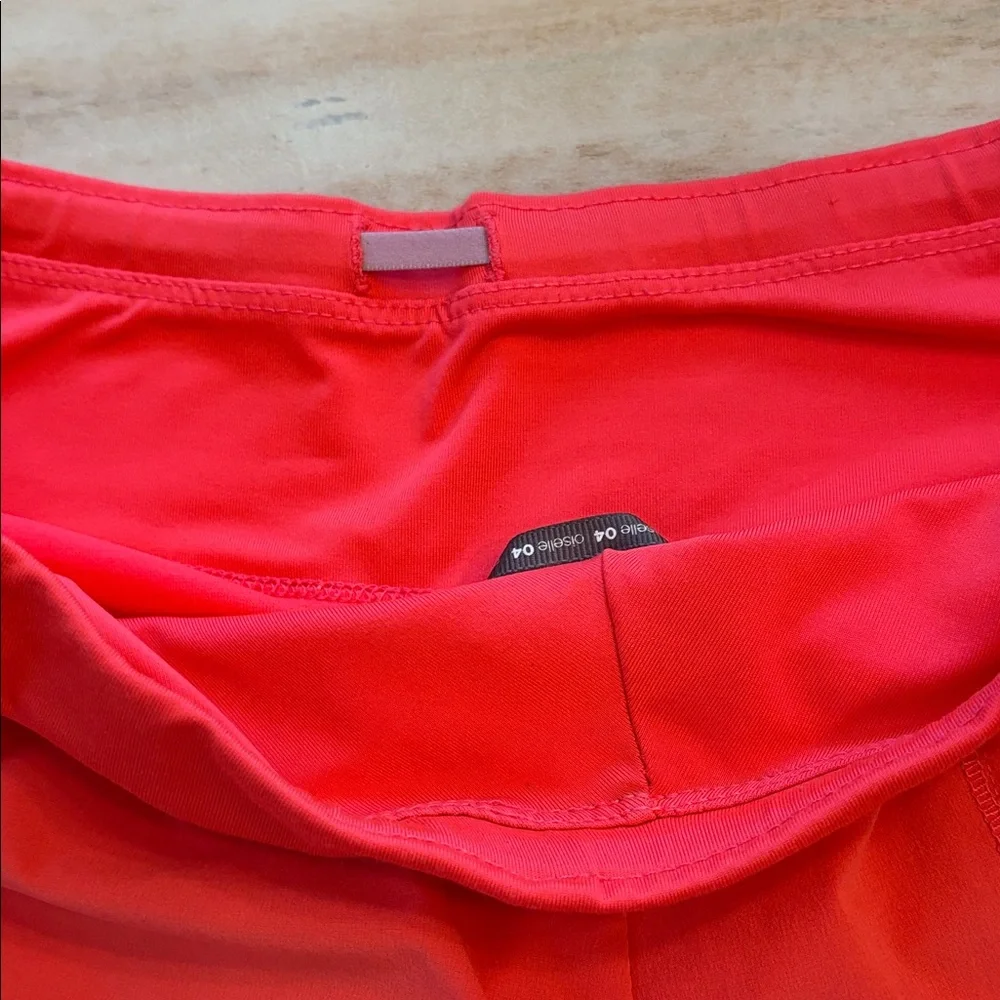 Oiselle Pink Roga Shorts 4” - Picture 5 of 5